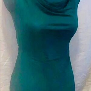 Silk like. Fully lined cocktail dress